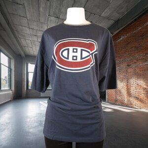 American Needle (Red Jacket) Montreal Canadiens 100% cotton navy XL T-shirt